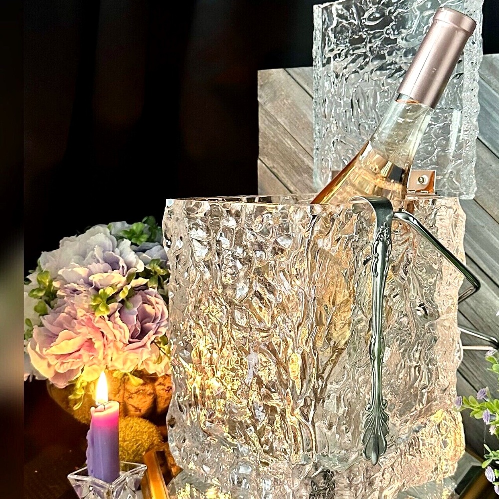 MCM Vintage Ice Bucket ~ Wine Bucket ~ Champagne ~ Party ~ Wedding Spring